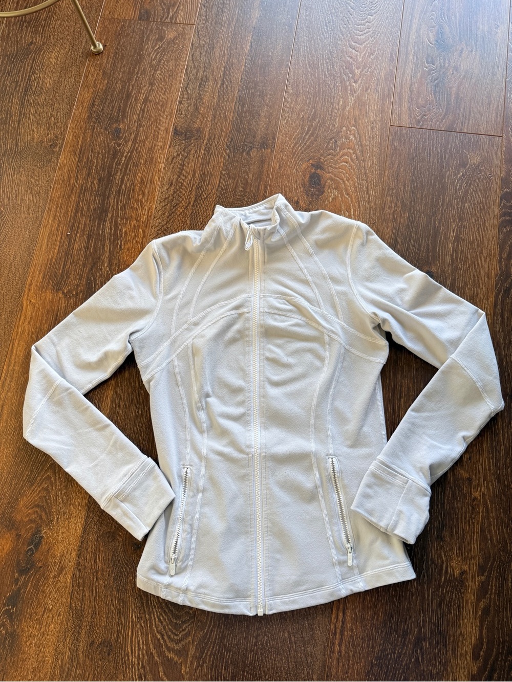 Lululemon Light Gray Women's Full-Zip Jacket